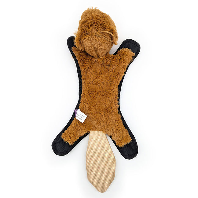 Incredipet Critter Ball-Head Plush Dog Toy, Assorted 17 in