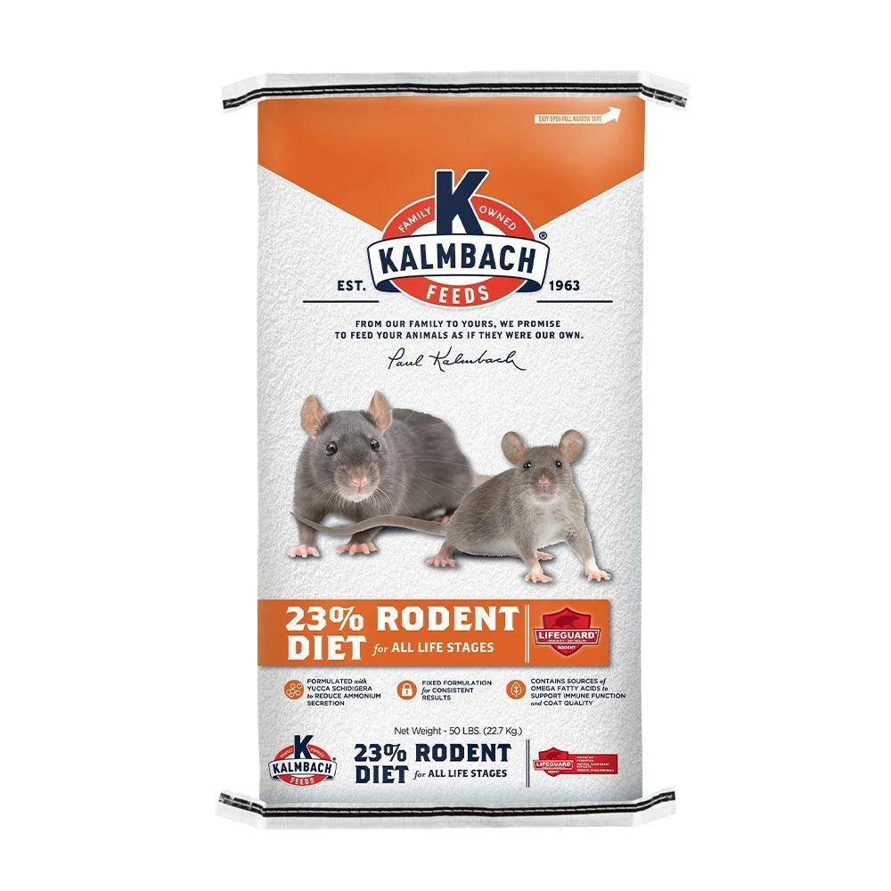 Kalmbach Feeds 23% Rodent Feed for All Life Stages 50 lb