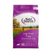 Nutrisource Chicken & Rice Recipe Large Breed Puppy Dry Dog Food