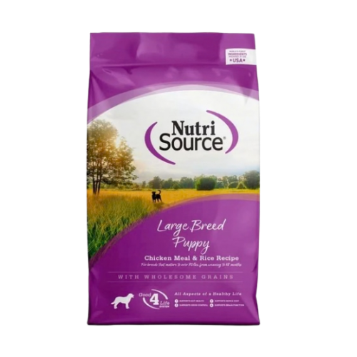 Nutrisource Chicken & Rice Recipe Large Breed Puppy Dry Dog Food