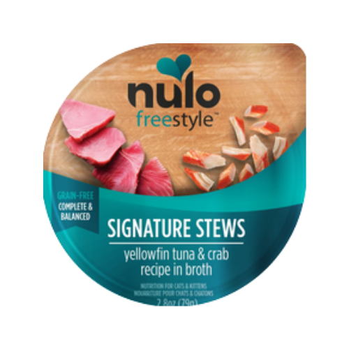 Nulo FreeStyle Signature Stews YellowFin Tuna & Crab Wet Cat Food