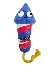 Fuzzyard Summer Crackin' Good Time Firecracker Plush Dog Toy