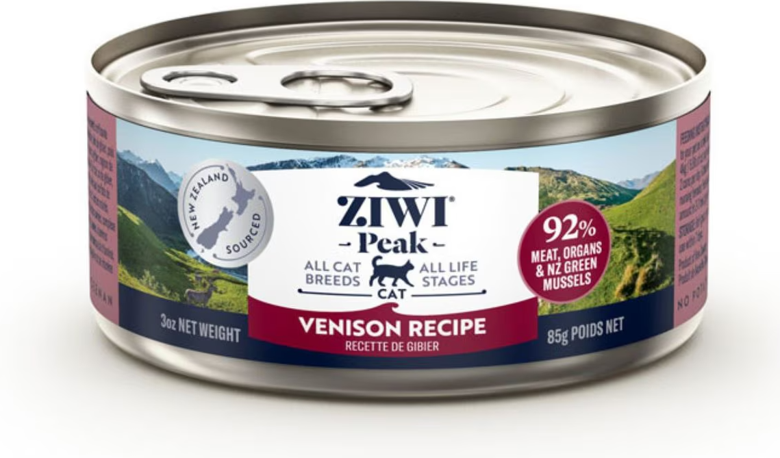 Ziwi Peak Venison Recipe Canned Cat Food