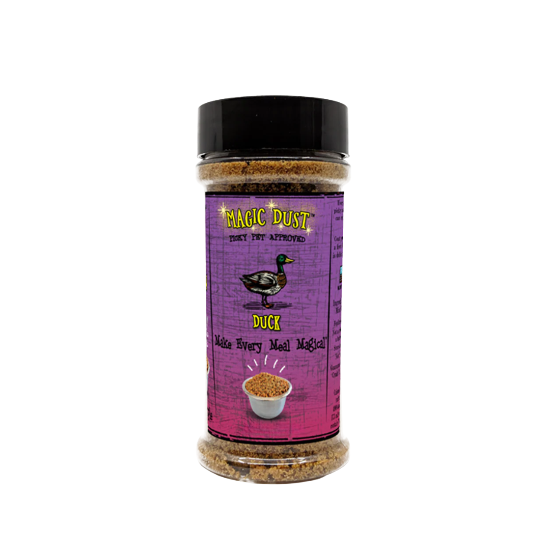 Magic Dust Duck Flavored Pet Food Topper