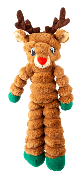 Kong Holiday Shakers Reindeer Plush Dog Toy XL