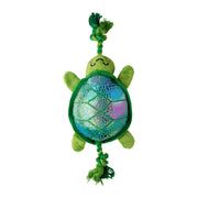 Pet Fringe Studio Summertime Shello There! Plush Turtle Dog Toy 8 in