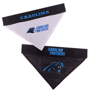 Pets First Carolina Panthers Reversible Pet Bandana