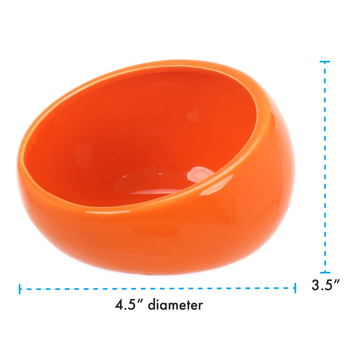 Ware Medium Eye Bowl Small Animal Chew-Proof Bowl 13 oz
