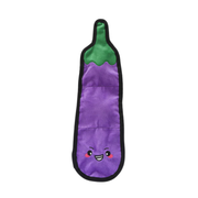 Hugsmart Squeakin Vegetables Eggplant Dog Toy
