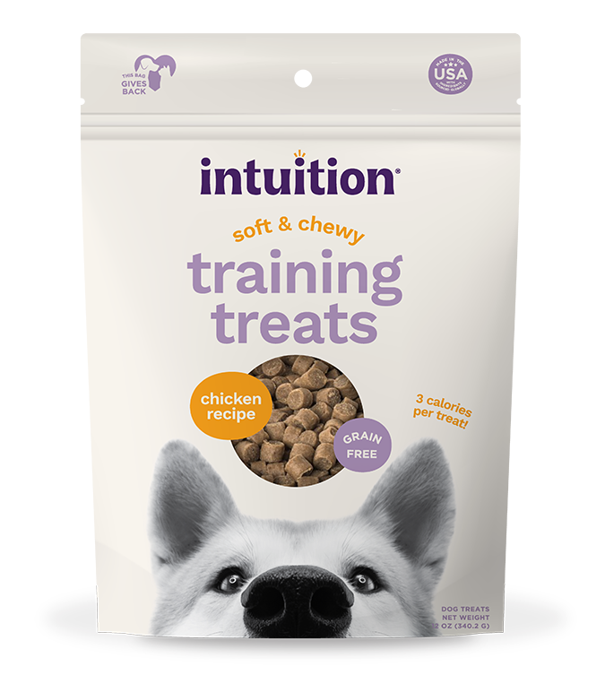 Intuition Chicken Recipe Grain-Free Soft & Chewy Training Treats for Dogs