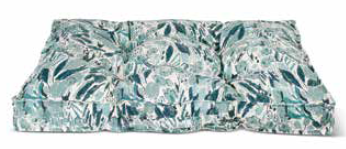 Pet Fringe Studio Pastel Floral Tufted Pet Bed