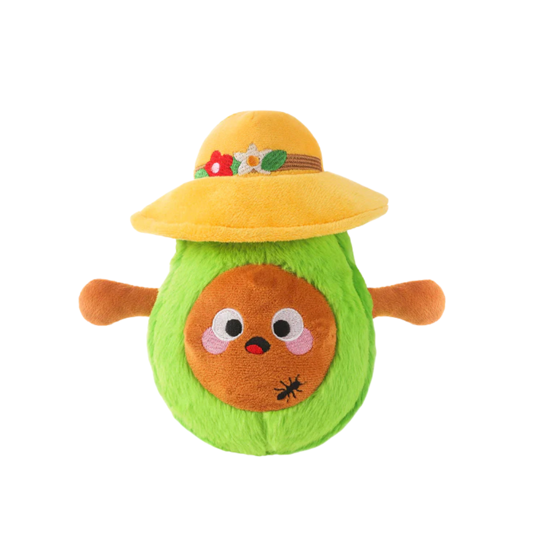 Hugsmart Picnic Time, Picnic Avocado Dog Toy