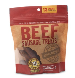 Happy Howie's Beef Sausage for Dogs