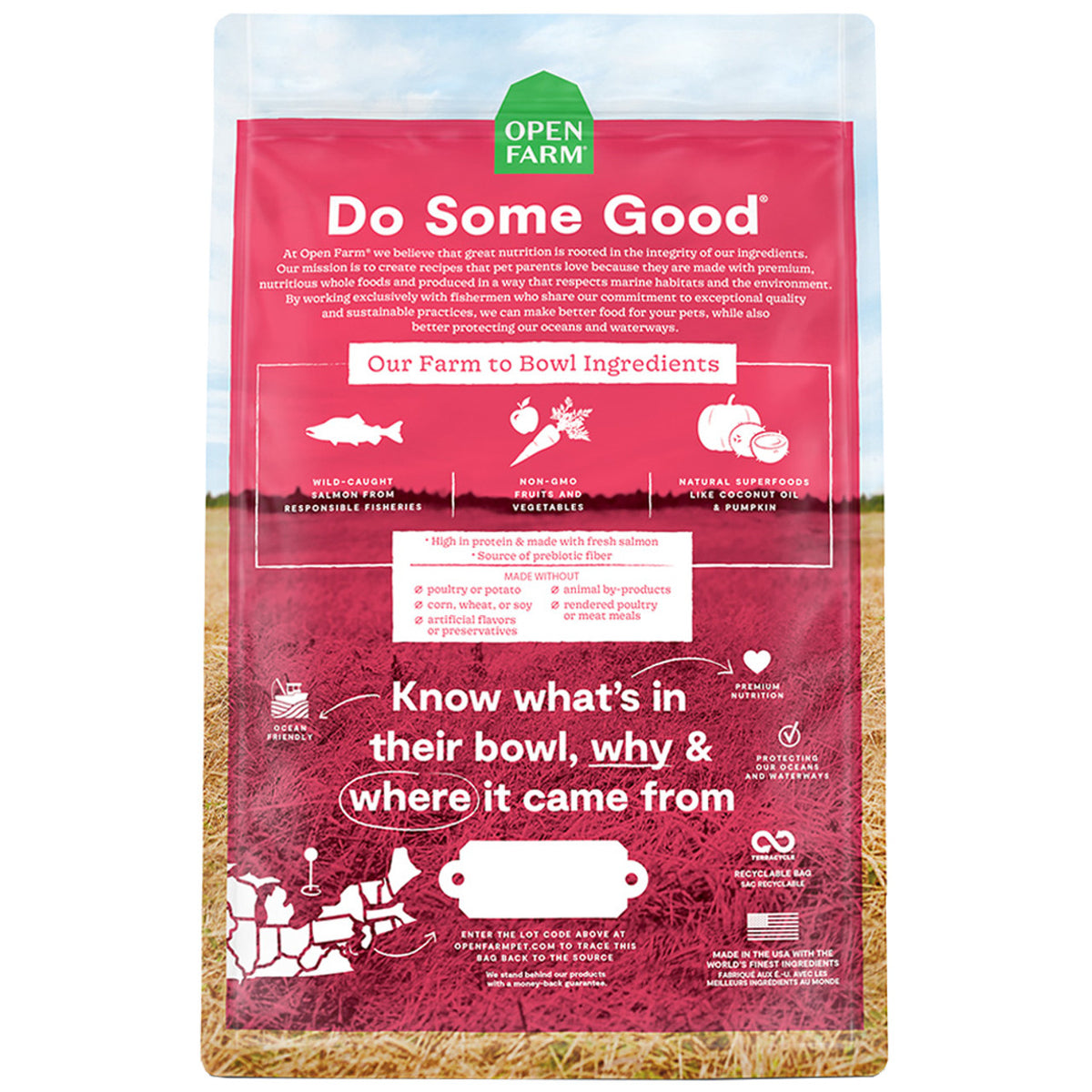 Open Farm Wild-Caught Salmon Grain-Free Dry Dog Food