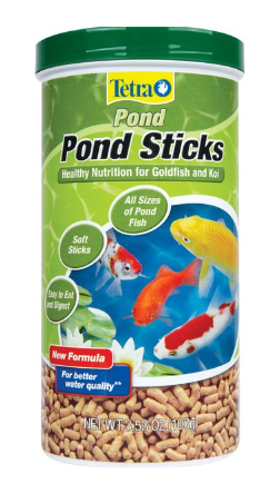 Tetra Pond Sticks Goldfish & Koi Fish Food 3.53 oz