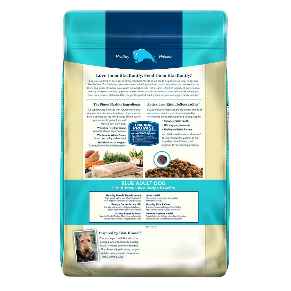 Blue Buffalo Life Protection Formula Fish & Brown Rice Recipe Adult Dry Dog Food