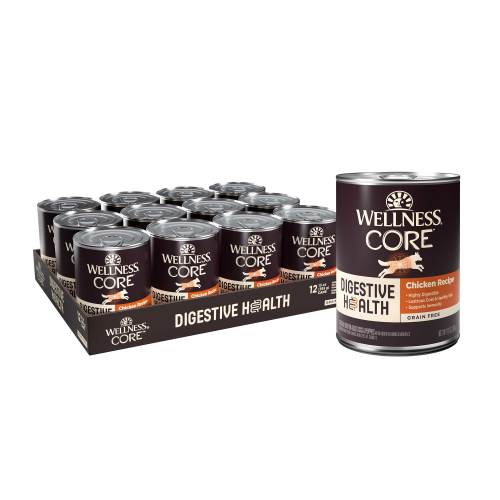 Wellness Core Digestive Health Chicken Recipe Grain-Free Canned Dog Food