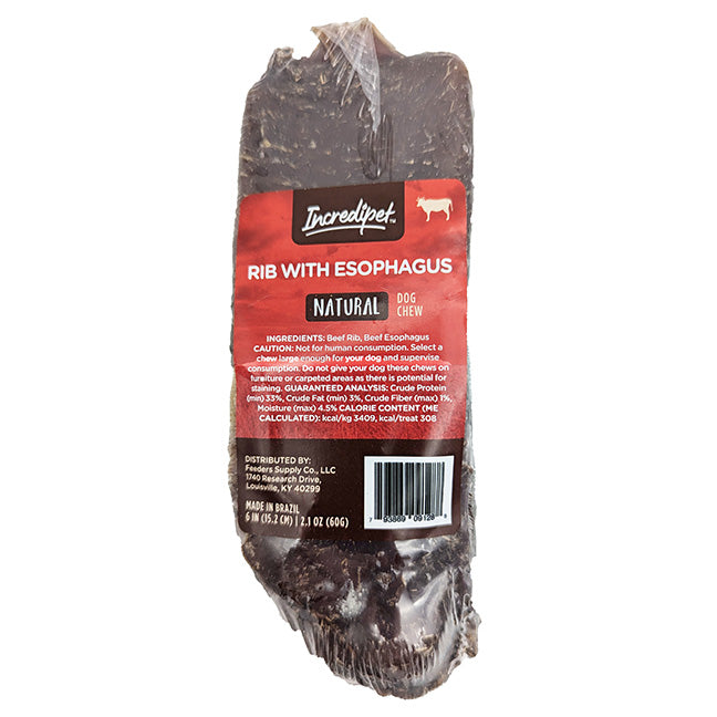 Incredipet Beef Rib with Esophagus Dog Chew
