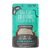 Tiki Cat Solutions Skin & Coat Salmon Recipe Cat Food Topper 1.5 oz