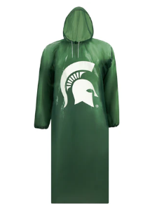 Pets First Michigan State Spartans Basic Poncho for Humans