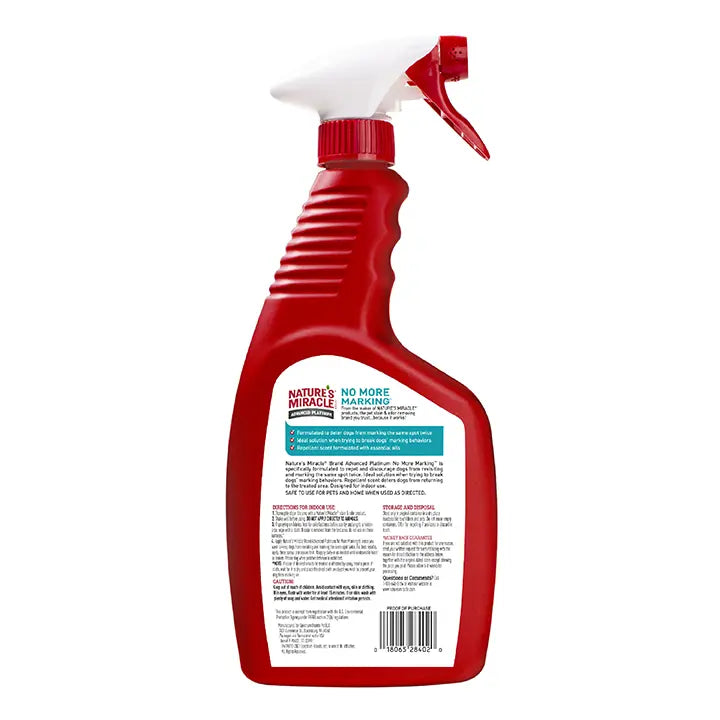 Nature's Miracle Advanced Platinum No More Marking for Indoor Dog Training 24 oz