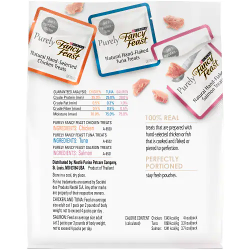 Fancy Feast Purely Natural Variety Pack Cat Treats 1.06oz