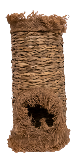 A&E Nibbles Large Grass Tunnel Small Animal Chew & Hideout