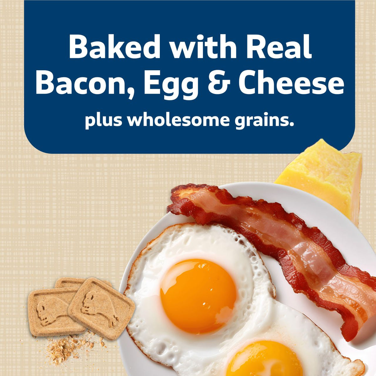 Blue Buffalo Health Bars With Bacon, Egg & Cheese For Dogs 16 oz