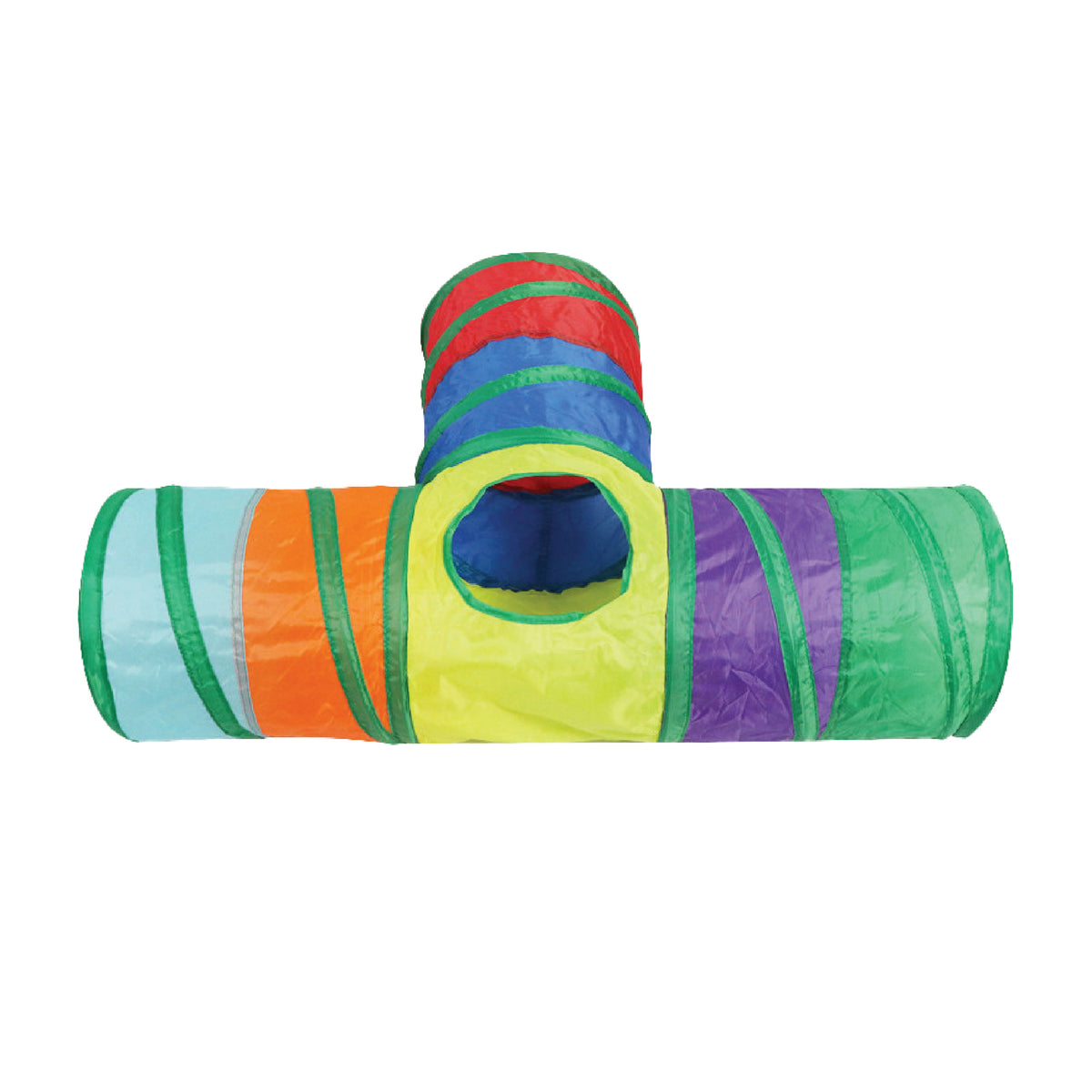 Pet Obsession Meow-n-Roll Pop-Open Play Tunnel Cat Toy with Pom Pom