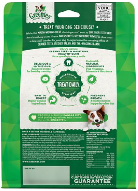 Greenies Original Regular Dental Treats
