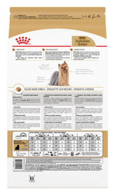 Royal Canin Yorkshire Terrier Adult Dry Dog Food 2.5 lb