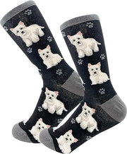 E & S Imports Pet Lover Socks Westie Dog, Unisex, One Size Fits Most