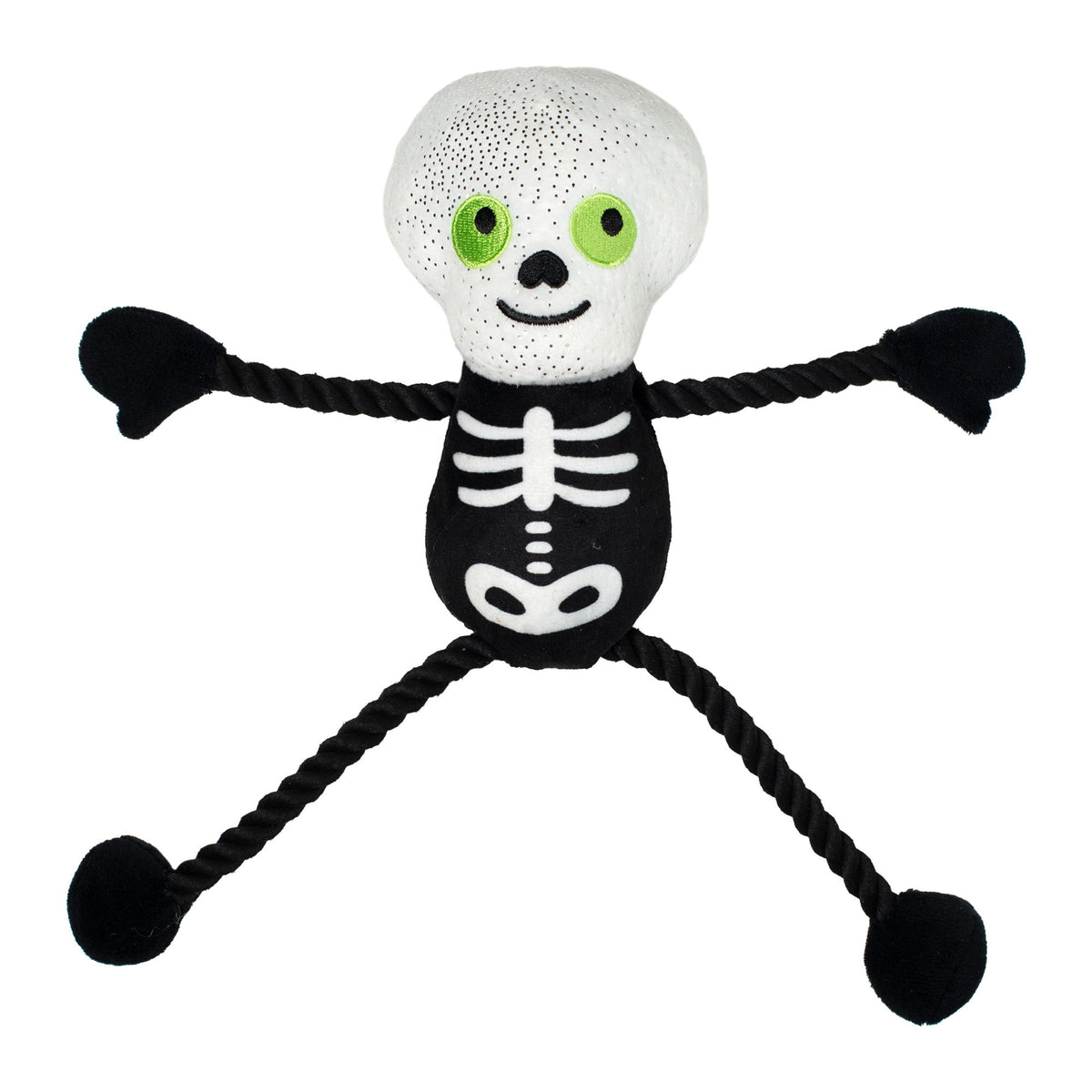 Pet Fringe Studio Halloween Got a Bone To Pick Rope & Plush Dog Toy