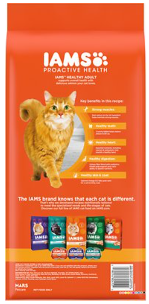 Iams Proactive Health Salmon Recipe Adult Dry Cat Food