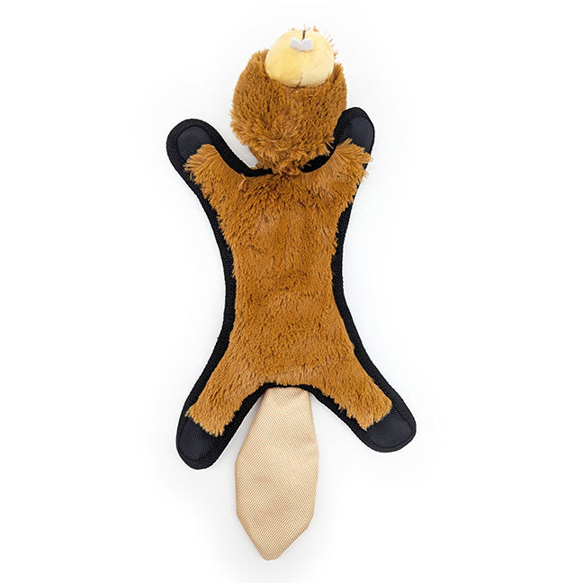 Incredipet Critter Ball-Head Plush Dog Toy, Assorted 17 in