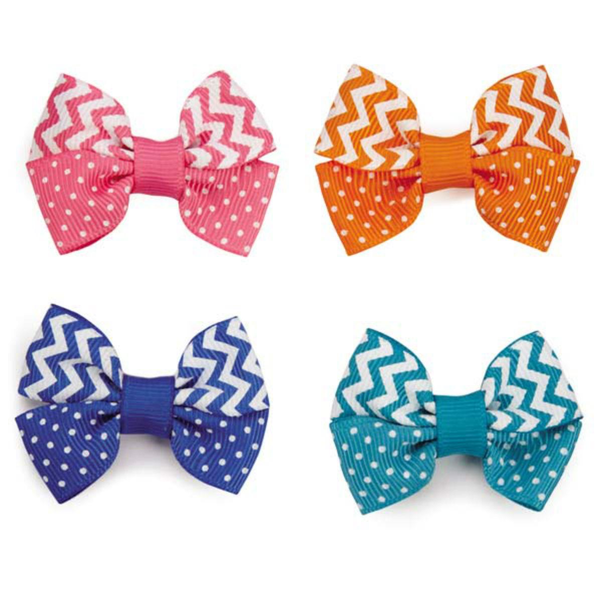 Aria Cute ChevronDog Bow