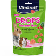 Vitakraft Drops With Watermelon Flavor For Small Animals 5 oz