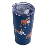 E & S Imports Serengeti Boxer Stainless Steel, Vacuum Insulated Tumbler with Spill Proof Lid 20 oz