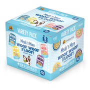 Weruva Meals 'N More WOOF WOOF FLOOF! + Skin & Coat Health Variety Pack Wet Dog Food 10 ct