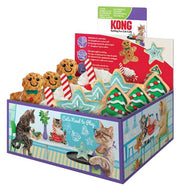 Kong Holiday Cafe Scrattles Cat Toy, Assorted 6.75 in