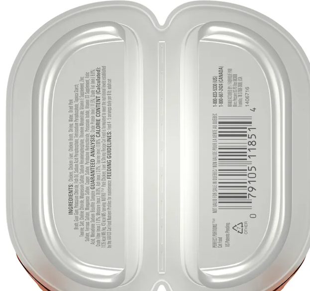 Nutro Perfect Portions Real Chicken Pate Grain-Free Wet Cat Food