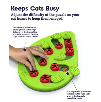 Catstages Nina Ottosson Buggin' Out Puzzle & Play Cat Toy