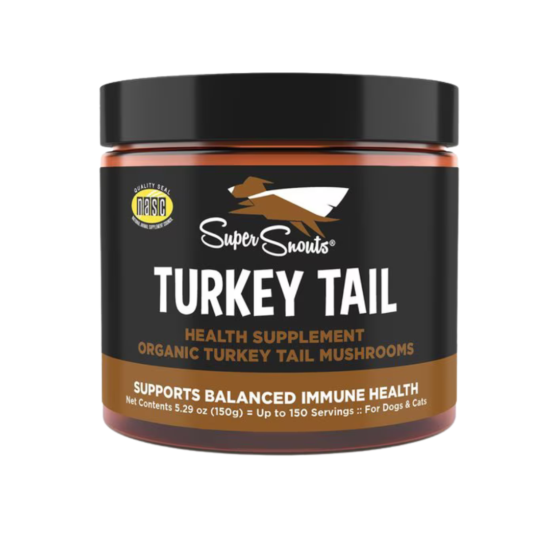 Super Snouts Turkey Tail Mushroom Immunity Health Supplement for Dogs & Cats