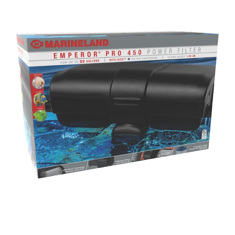 Marineland Emperor PRO 450 Filter For Up To 90 Gallons