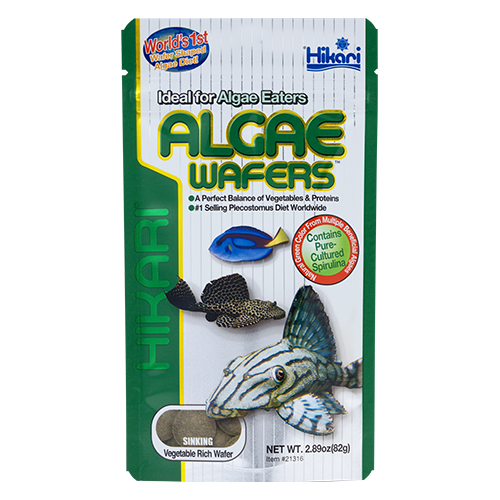 Hikari Algae Wafers Sinking Tropical Fish Food 82 gm