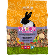 Sunseed Sun Fun Rabbit Formula Pellet Food 3.5 lb