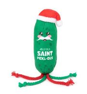 Fuzzyard Holiday Jolly Old Saint Pickl-ous Cat Toy 7 in
