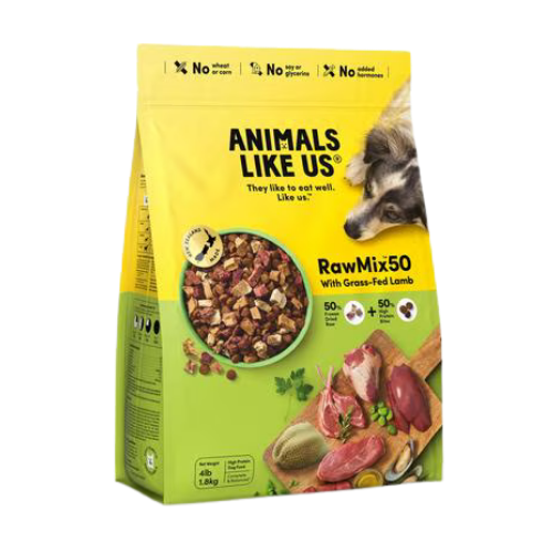 Animals Like Us RawMix50 with Freeze-Dried Grass-Fed Lamb Dog Food