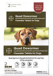 Elanco Large Dog Quad Dewormer 2 ct