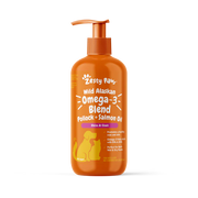 Zesty Paws Wild Alaskan Omega-3 Blend Pollock & Salmon Oil Skin & Coat Supplement for Dogs & Cats 16 oz